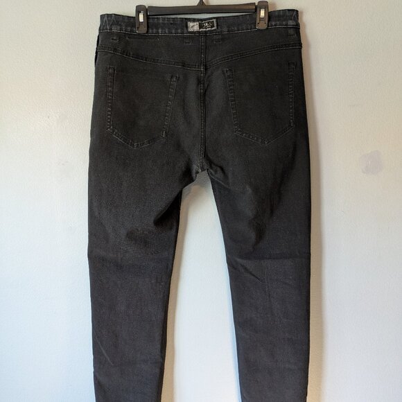 TOLL Men's Jeans Black 36 x 34 - Picture 7 of 11